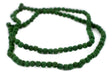 Green Volcanic Lava Beads (6mm) - The Bead Chest
