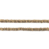 Brass Square Disk Heishi Beads (3mm)