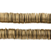 Brass Flat Disk Heishi Beads (12mm)