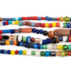 Vintage Graduated Nigerian Bead Medley (Long Strand)