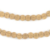 Baule-Style Circular Brass Beads (7mm)