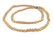 Baule-Style Circular Brass Beads (7mm) - The Bead Chest