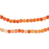 Matte Round Carnelian Beads (4mm)