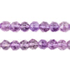 Cut Round Amethyst Beads (9mm)