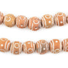 Natural Terracotta Round Mali Clay Beads (12mm)