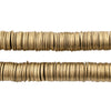 Brass Flat Disk Heishi Beads (10mm)