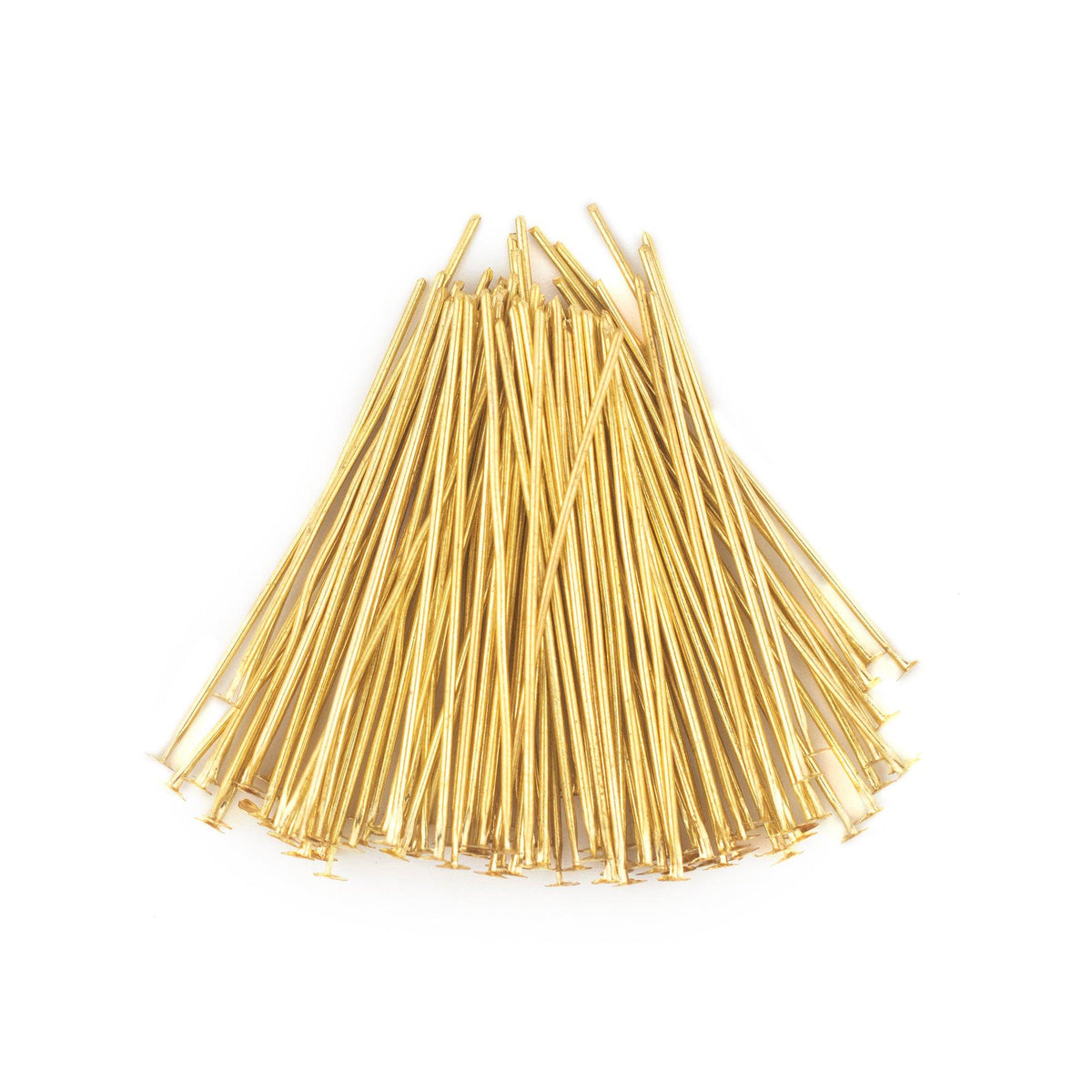 21 Ga. Straight Strip Medium Head Pins