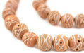Natural Terracotta Round Mali Clay Beads (15mm) - The Bead Chest