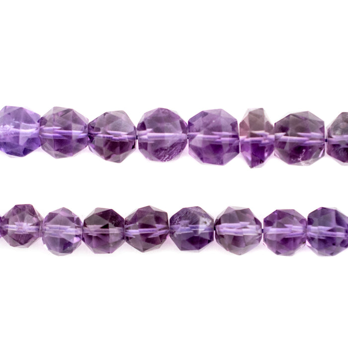 Graduated Round Cut Amethyst Beads (7-10mm) - The Bead Chest