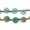 Circular Disk Roman Glass Beads (8-14mm)