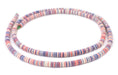 American Pastel Medley Vinyl Phono Record Beads (6mm) - The Bead Chest