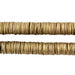 Brass Interlocking Crisp Beads (10mm) - The Bead Chest
