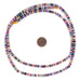 Midnight Rainbow Vinyl Phono Record Beads (4mm) - The Bead Chest