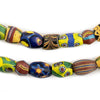 Oval Antique Venetian African Millefiori Trade Beads #15835
