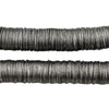 Dark Silver Interlocking Crisp Beads (12mm)