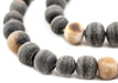 Round Kenyan Grey Horn Beads (24mm) - The Bead Chest