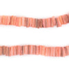 Rose Pink Sliced Shell Heishi Beads (8mm)