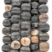 Round Grey Kenyan Horn Beads (16mm) - The Bead Chest