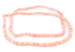 Rose Pink Nugget Shell Heishi Beads (6mm) - The Bead Chest