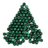 Round Malachite Beads (6mm, Set of 90)