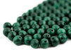 Round Malachite Beads (6mm, Set of 90) - The Bead Chest