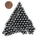 Round Non-Magnetic Hematite Beads (6mm, Set of 100) - The Bead Chest