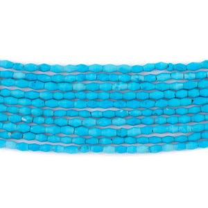 Baby Blue Turquoise Bicone Beads (4x3mm)