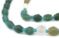 Diamond Cut Ancient Roman Glass Beads (6-8mm) - The Bead Chest