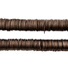 Antique Copper Flat Disk Heishi Beads (10mm)