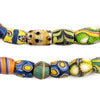 Oval Antique Venetian African Millefiori Trade Beads #15843