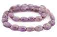 Oval Amethyst Beads (10mm) - The Bead Chest
