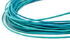 1.0mm Turquoise Distressed Round Leather Cord (15ft)