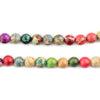 Rainbow Sea Sediment Jasper Beads (6mm)