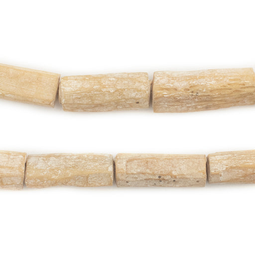 Tan Nigerian Camel Bone Beads (Tube) - The Bead Chest