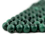 Round Malachite Beads (5mm, Set of 100) - The Bead Chest