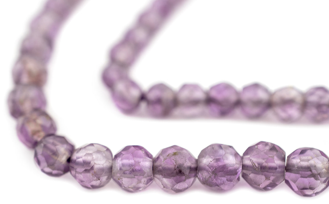 Graduated Faceted Amethyst Beads (5-10mm) - The Bead Chest