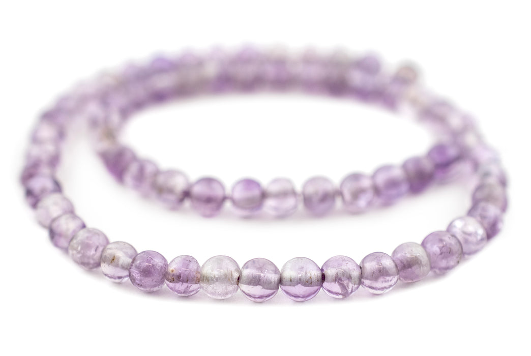 Pastel Round Amethyst Beads (6mm) - The Bead Chest