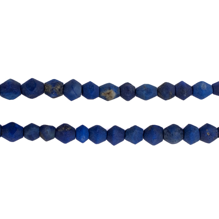 Bicone Afghani Lapis Lazuli Beads (5mm) - The Bead Chest