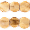 Light Brown Kenya Bone Beads (Circular)