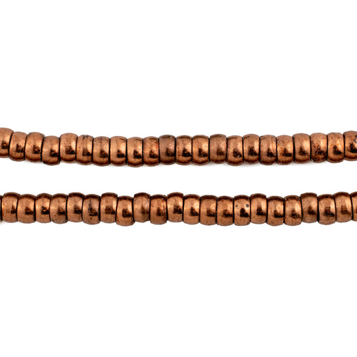 Copper Rondelle Ring Beads (5mm)