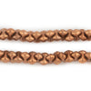 Copper Interlocking Anvil Beads (8mm)