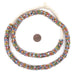Mixed Chevron-Style Aja Krobo Beads (11mm) - The Bead Chest
