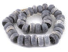 Grey Kenya Bone Beads (Large) - The Bead Chest