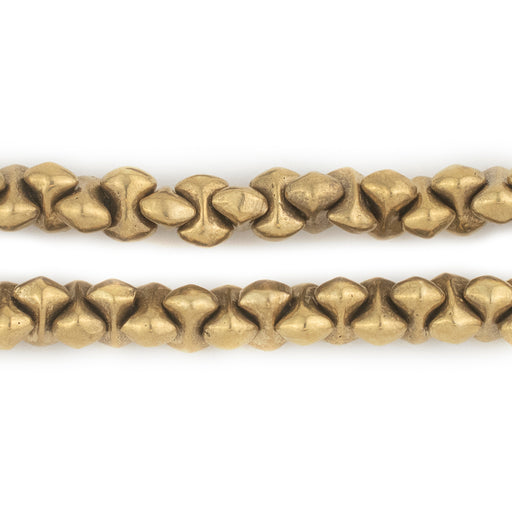 Brass Interlocking Anvil Beads (8mm) - The Bead Chest