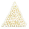 Round Mother of Pearl Beads (5mm, Set of 90)