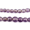 Graduated Faceted Round Amethyst Beads (6-10mm)
