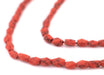 Coral-Style Faceted Rectangle Afghani Stone Beads (4mm) - The Bead Chest