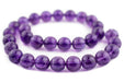 Round Amethyst Beads (13-14mm) - The Bead Chest