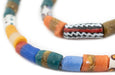 Accra Medley Mixed Cylindrical Krobo Beads - The Bead Chest