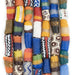 Accra Medley Mixed Cylindrical Krobo Beads - The Bead Chest